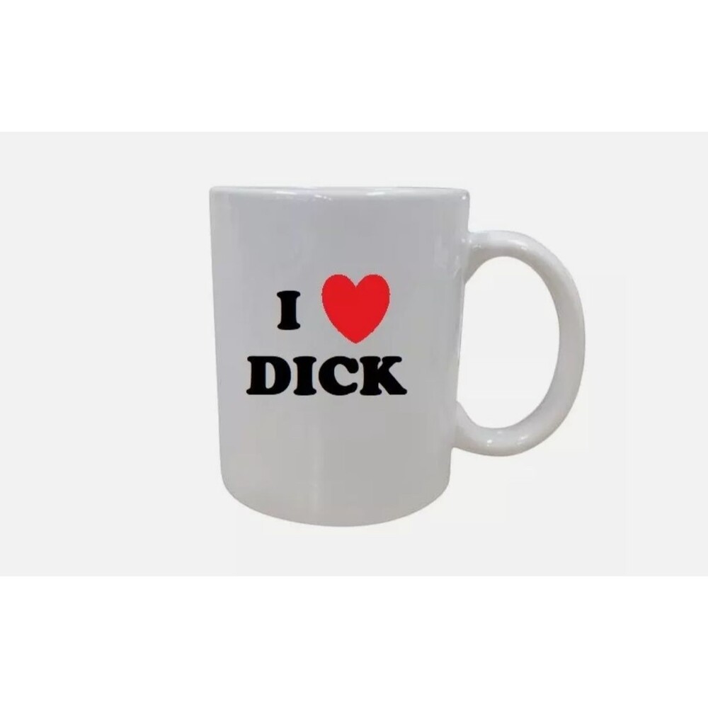 I Love Dick Funny Novelty joke Gift Funny  Present Coffee Mug Tea Cup